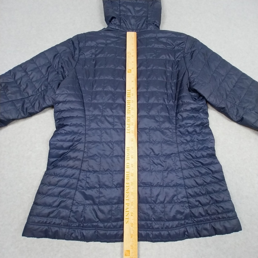 Patagonia Nano Puff Hoody Womens Large Classic Navy Jacket Primaloft Packable - Picture 11 of 16